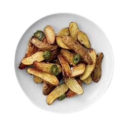 Potato Wedges With Jalapeno 