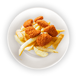 Kids 5 Pcs Chicken Nuggets & Chips 