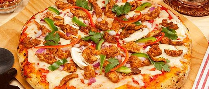 Chicken Tikka Pizza  8" 