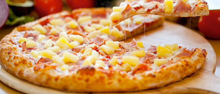 Hawaiian Pizza  8" 