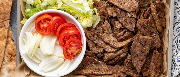 Tray Of Kebab Meat  Medium 