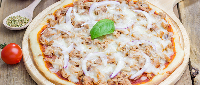 Tuna & Onion Pizza  8" 